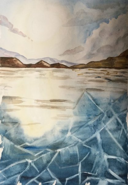 Байкал акварель