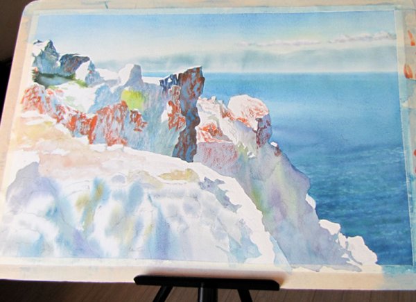 Байкал гуашью