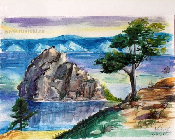 Сергей Белов Байкал живопись