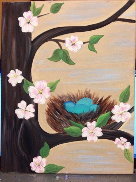 Нарисовать весну