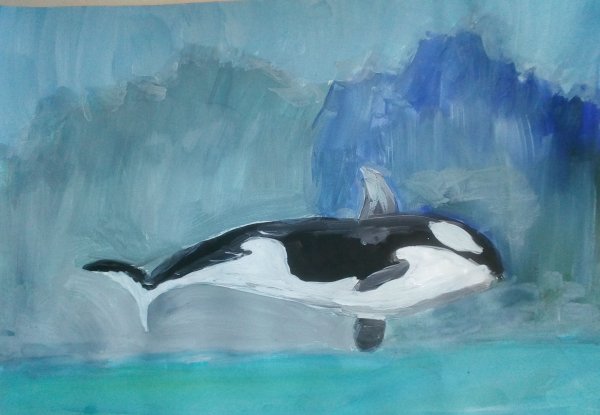 Касатка живопись