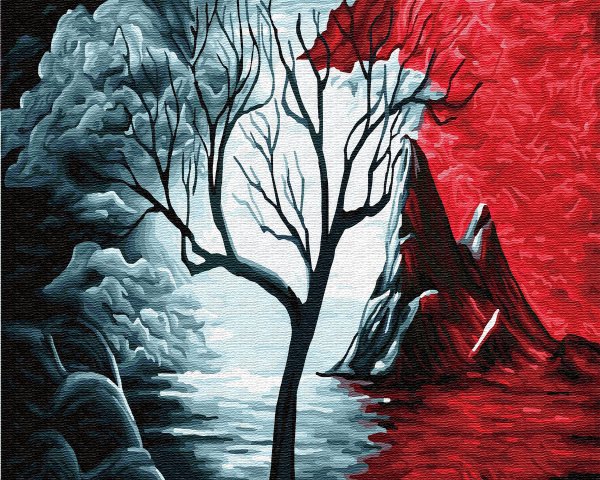 Вороны абстракция