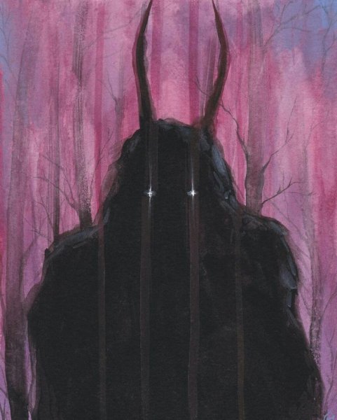 Пейзаж в холодных тонах