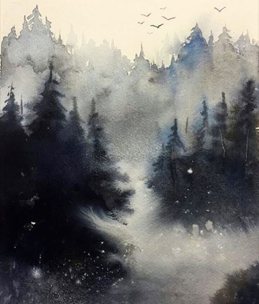 Анна Армона акварель