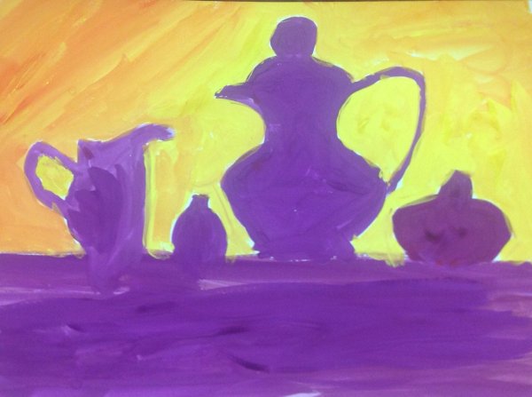 Свет гуашью