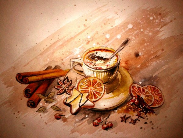 Кофейная живопись