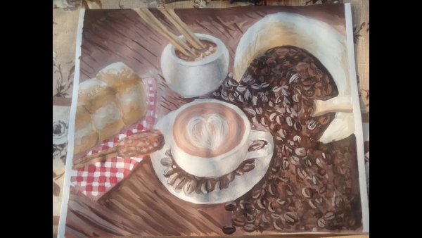 Натюрморт кофе для начинающих