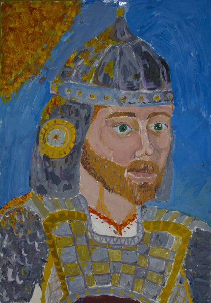 Портрет богатыря Невский