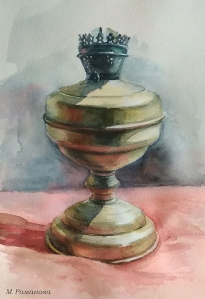 Раскрась свою кошку с хозяина с красками с кисточкой гуашью