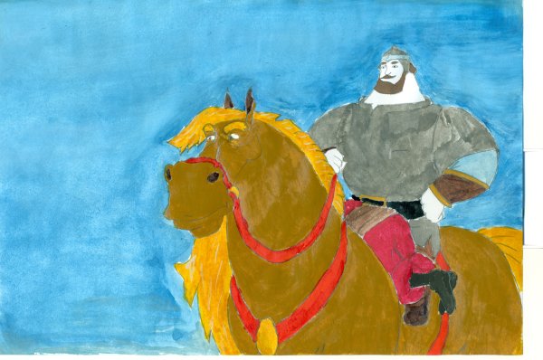 Древнерусские воины-защитники. (1-Й из 1 ч.)