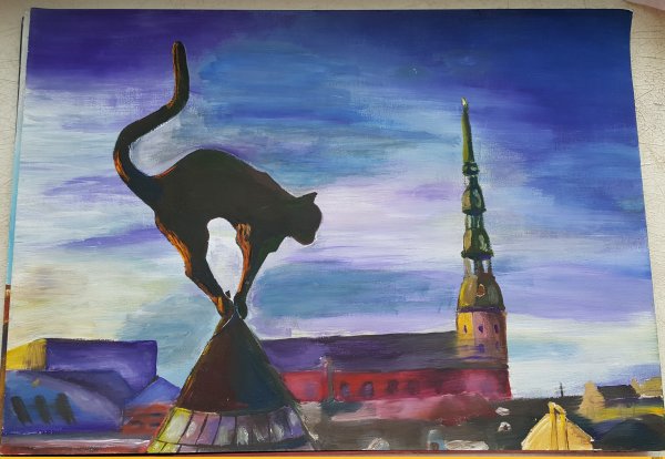 Петергоф фонтан живопись