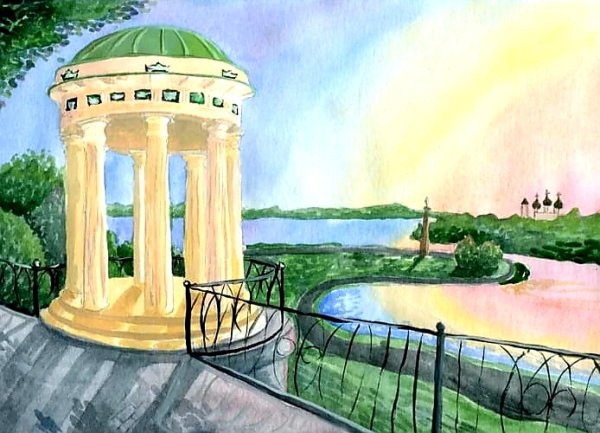 Рисунок парка