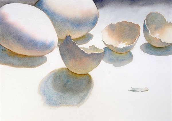 Гризайль яйца