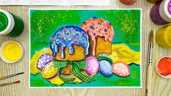 Рисунок на Пасху