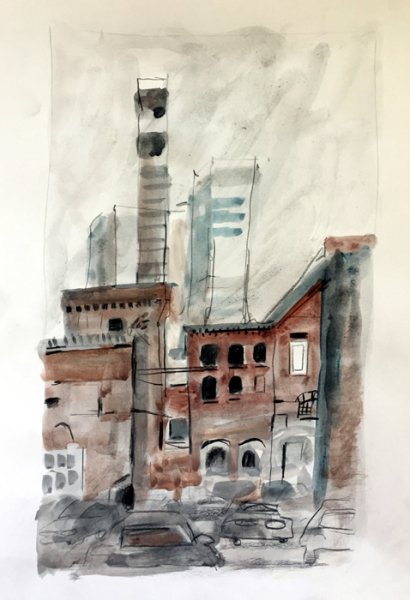 Живопись гуашью завод