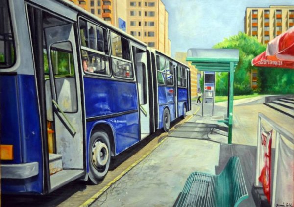 Транспорт в живописи