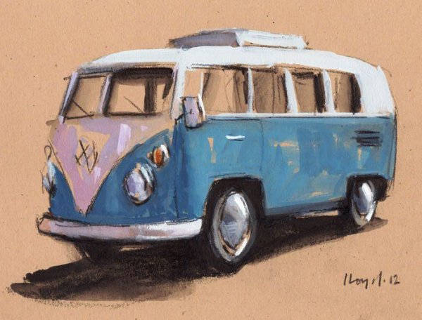 Опель фургон ретро