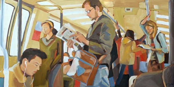 Композиция в автобусе