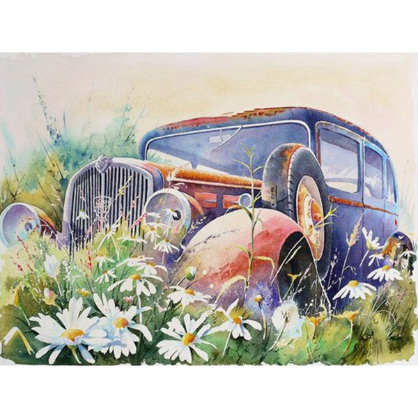 Джоэл Симон акварель