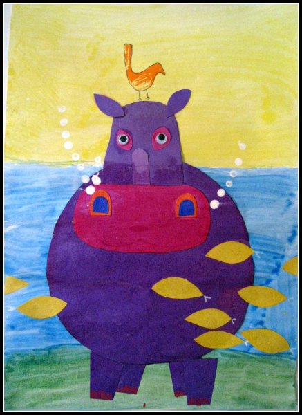 Поделка Бегемот