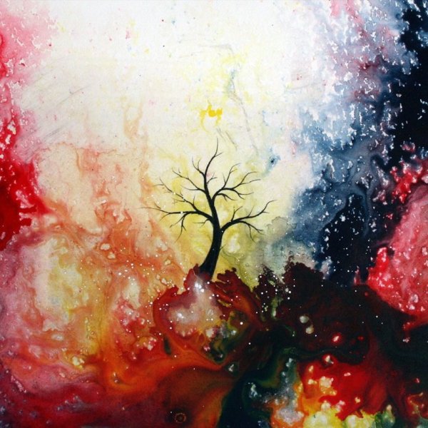 Абстрактные картины гуашью