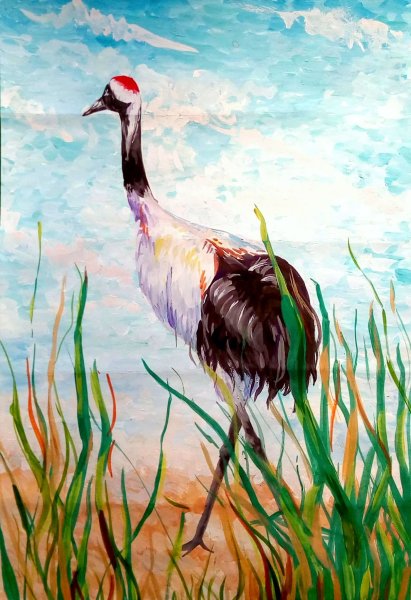 Уссурийский журавль