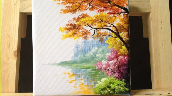 Сказочное дерево на стене