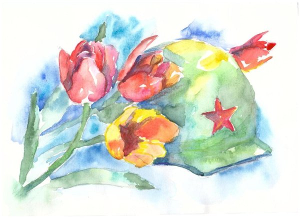 Краски Победы рисунки
