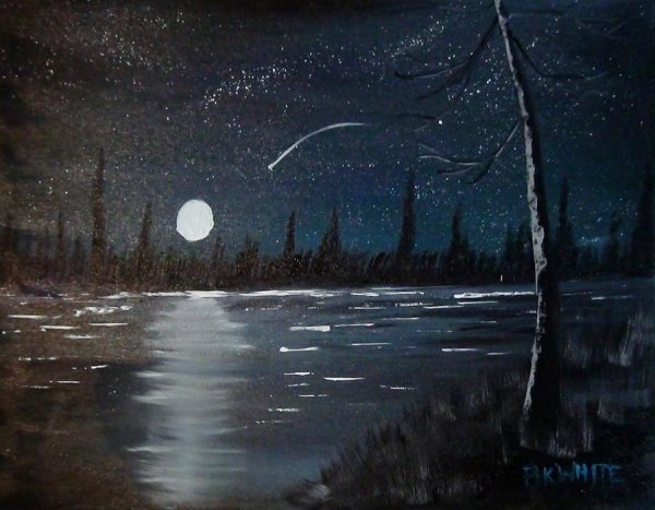 Ночные пейзажи художников