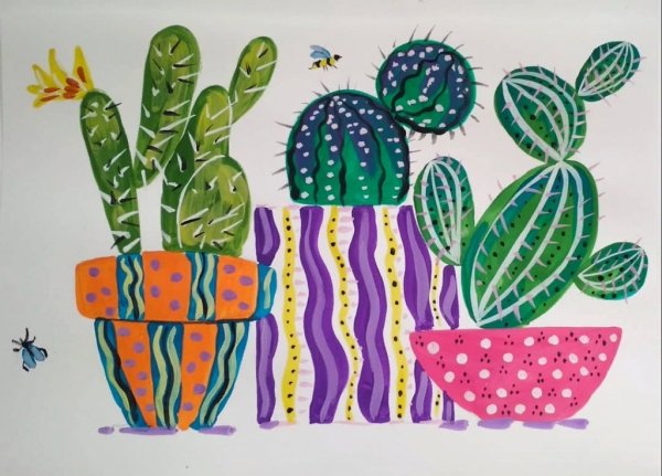 Декоративное рисование для детей