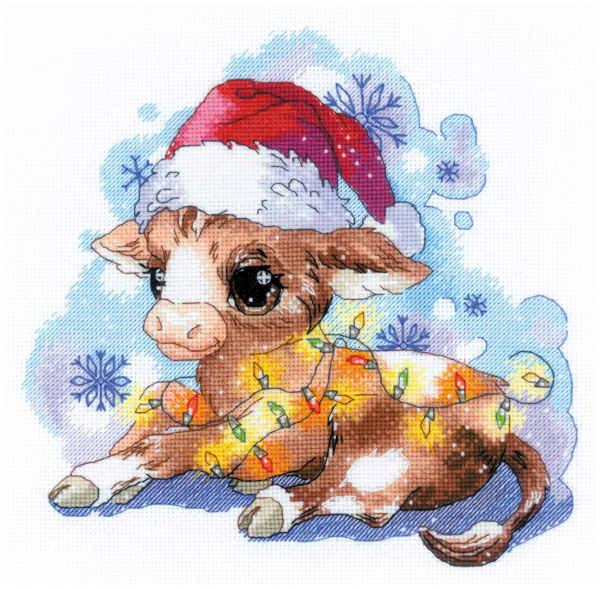 Новогодний бычок Риолис