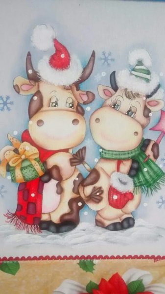 Корова для декупажа