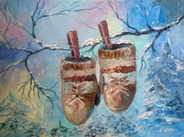 Сосульки в живописи