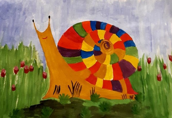 Радужная улитка