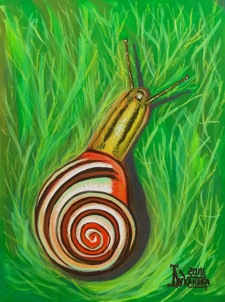 Улитки картины художников
