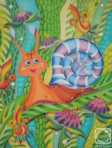 Улитка ниритино батик