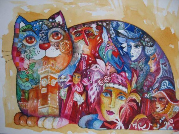 Оксана Заика венецианские коты