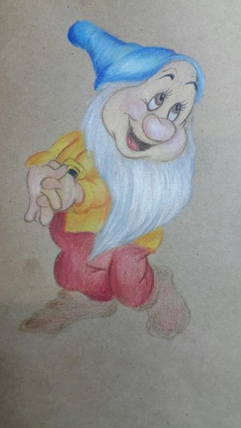 Рисование гномика