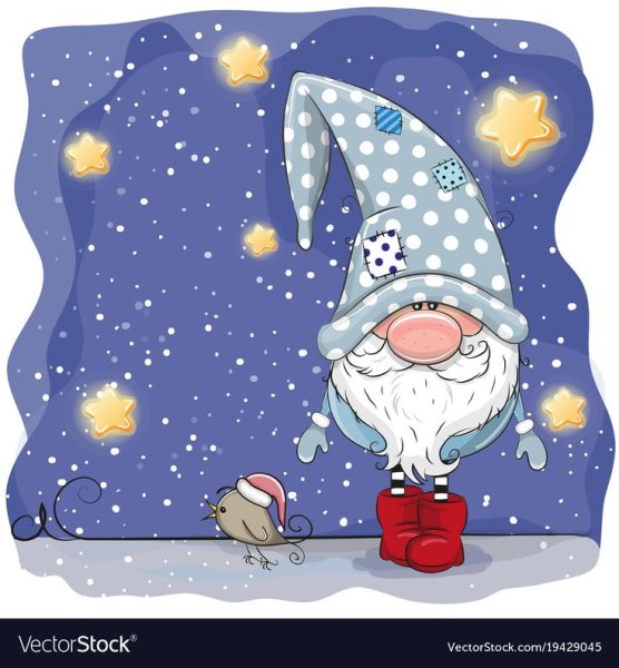 Милые новогодние гномики