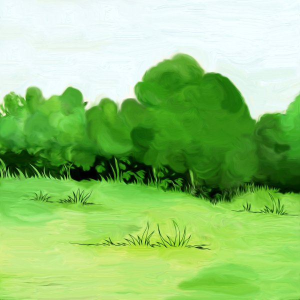 Мультяшная природа