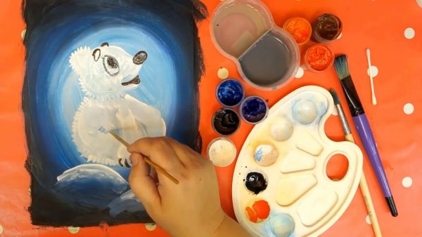 Умка красками