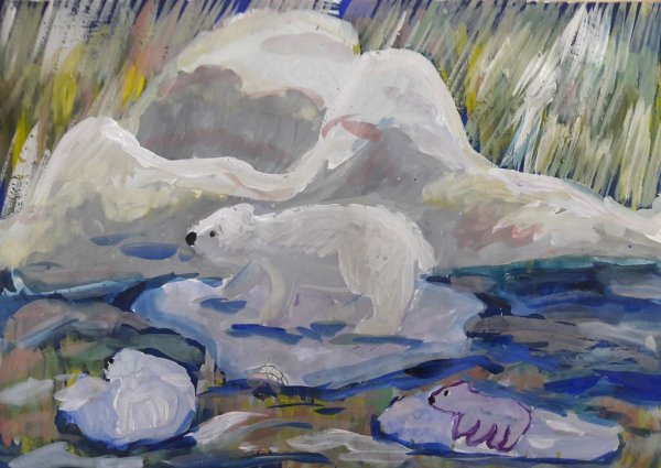 Умка картина маслом