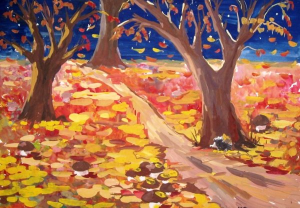 Рисунок осень