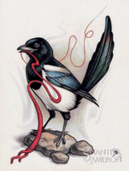 Пейзажи с сороками