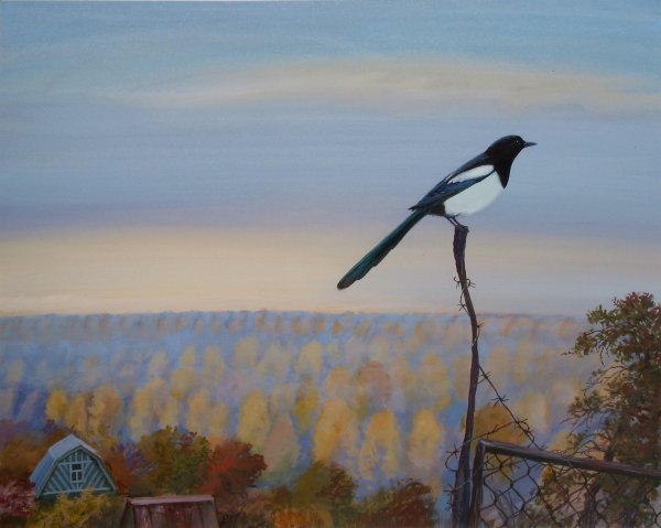 Иллюстрация к стихотворению ворона