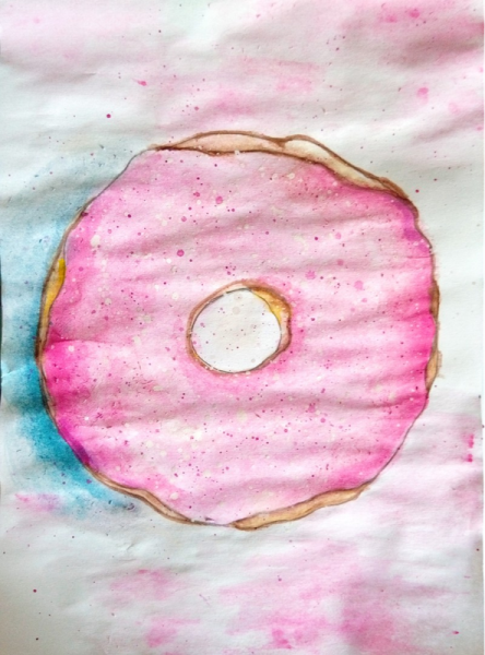 Пончики гуашь