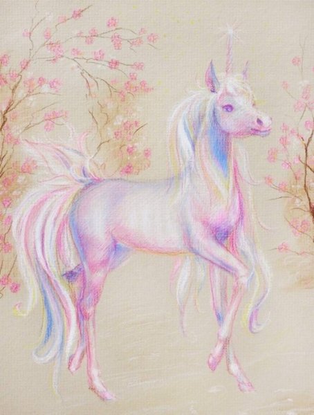 Единорог зарисовка