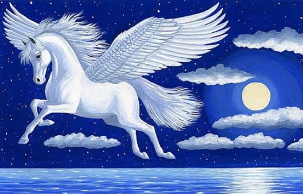 Конь с крыльями Акбузат