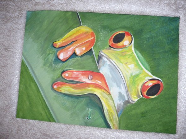 Картина на ватмане