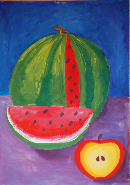 Арбуз рисунок